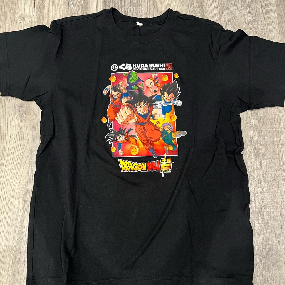 Dragon Ball Z Black Men’s Size Large T-Shirt NWOT